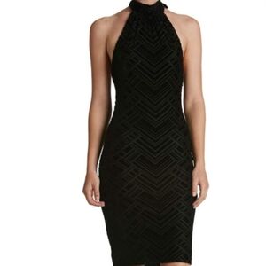 dress the population frankie sequin dress Dress The Population Frankie Sequin Fringe Sheath Dress Size Small